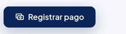 El botón Registrar pago.